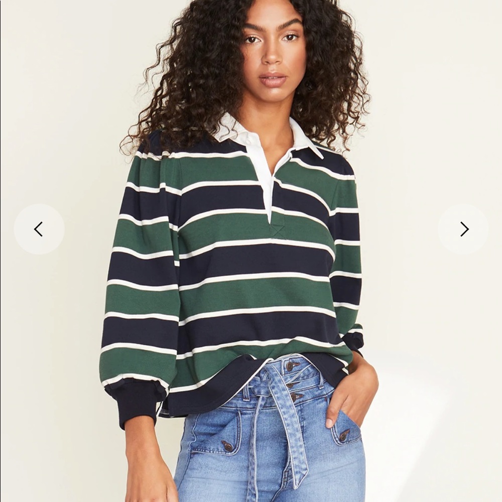 ⚡️Veronica beard rugby top